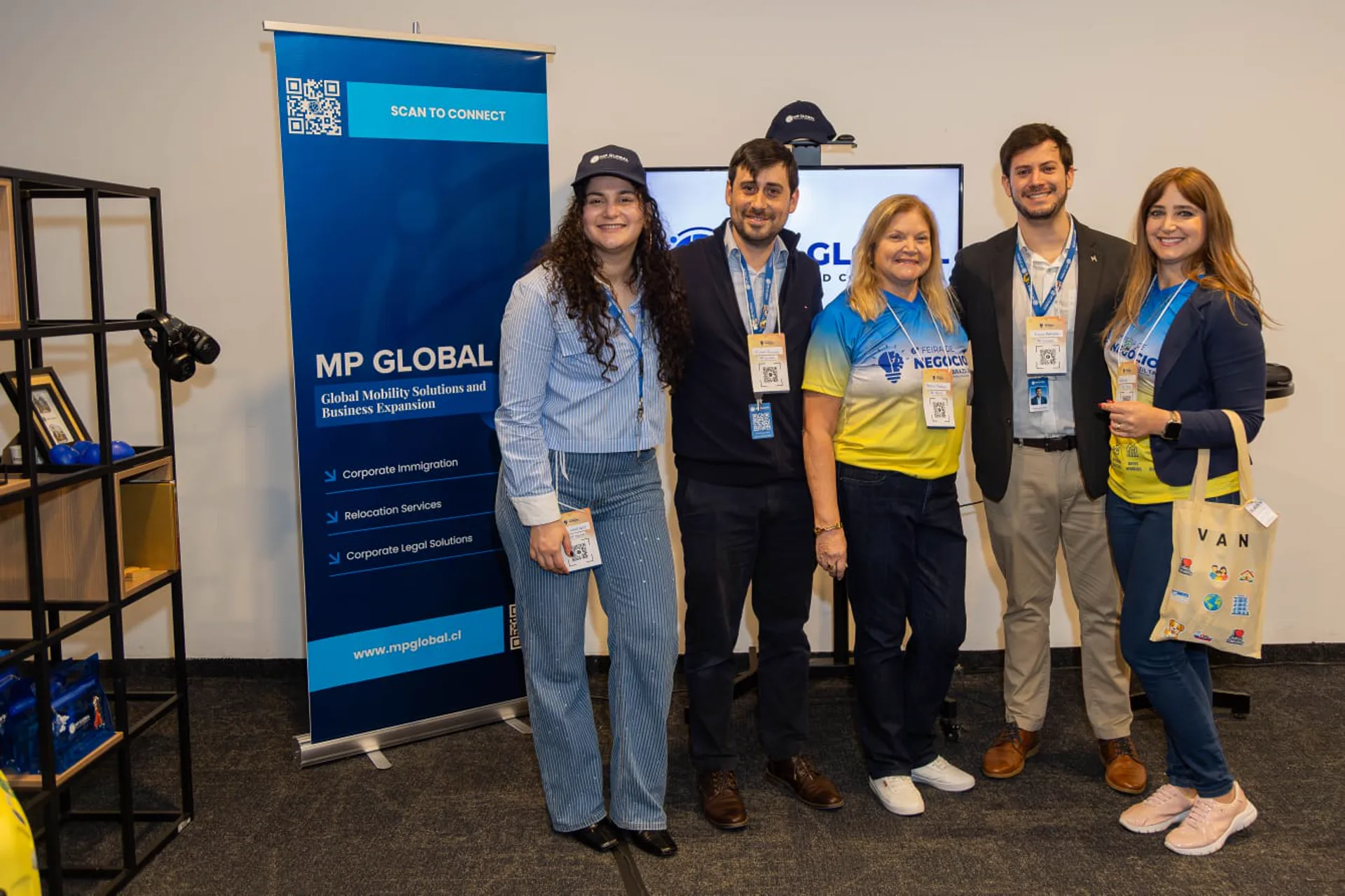Equipo de MP Global en Brazil Talks 2026, São Paulo